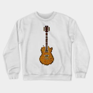 Tiled Rock Battle Gibbons Le Spaul Guitar Upright Crewneck Sweatshirt